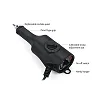Electric Engraving Pen 8Watts Carving Pen - Black