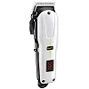 Geemy Professional Hair Clipper Rechargeable Hair Trimmer - Black,White