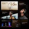 Oraimo BoomPop Lite Wireless Headphones ENC Over-Ear Spatial Audio - Black