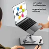 Portable Desk Laptop Stand Adjustable Laptop Stand- Tablets and Notebook Computer Holder