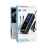 Powerology 300W Car Power Inverter, DC 12V to 220V AC Car Inverter, Car Lighter Port, LED Screen Power Inverter, USB Type-C and A Ports Charger Adapter, Car Plug Converter with USB-C, Lightning Cable - Black