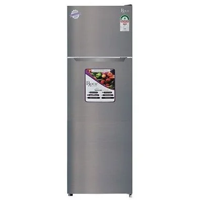Roch 210 Liters Double Door Top Freezer Defrost Fridge
