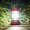 Vintage rechargeable camping lantern - Multicolor