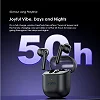 Oraimo FreePods Neo True Wireless Earbuds 50-hr Long Playtime Half In Ear - Black