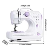 Mini Multifunctional Household Sewing Machine-White
