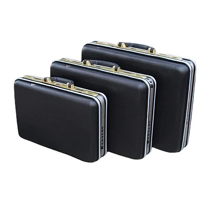 Set of Aluminum Tool Case Suitcase Password  Briefcase Bag