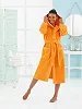 Cotton Bathrobe - Orange