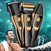 Geemy 3-in-1 Rechargeable Hair Clipper and Shaver set