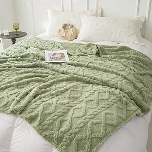 5x6 Ultra Soft Warm Throw Fleece Blanket - Multicolor