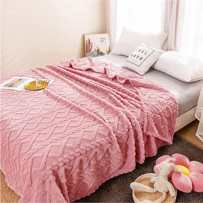 6x6 Ultra Soft Warm Throw Fleece Blanket - Multicolor