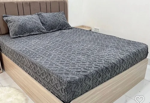 5x6 Mattress cover with 2pillowcases - Grey