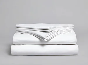 6x6 6pcs Fitted Bedsheets With 4 Pillowcases - White