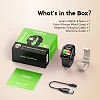 Oraimo Watch 6 Nano Sleek Design, Textured Elegance Smart Watch