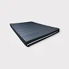 6x6 Leather Waterproof Mattress Cover (mackintosh) - black