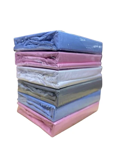 6x6 4pc Egyptian Striped Bedsheets ( 2Pillowcases 2 Bedsheets) - Choose Color