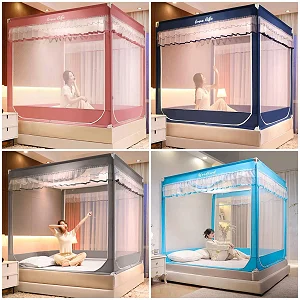 6x6 Tent Square Mosquito Net - Multicolor Vary Prints