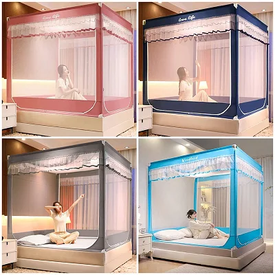 6x6 Tent Square Mosquito Net - Multicolor Vary Prints
