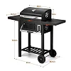 Charcoal BBQ grill smoker 103cm x 103cm
