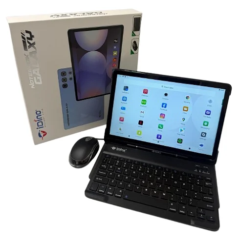 Idino Notebook Galaxy Tablet With Keyboard | 10.1" 12GB RAM 512GB ROM 10000mAh Battery