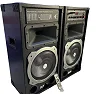 AILIPU Dual 10" Amplified Public Address Speaker  40000W- Black