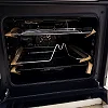 Digiwave 60x60cm Inbuilt Oven With Tray, Rotisserie, Grill Timer, Turbo Fan - Black