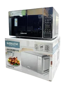 Global Star 20 Litres Digital Microwave Oven - Silver