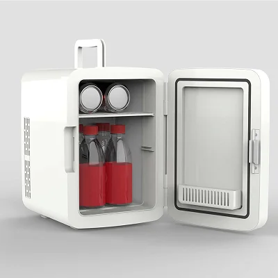 Portable Geepas 10L Mini Refrigerator/ Car Fridge AC /DC - white