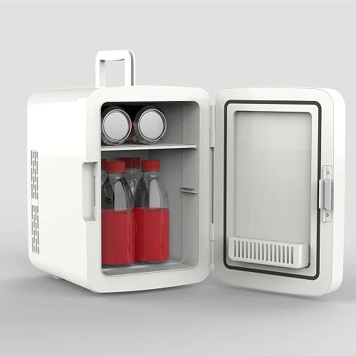 Portable Geepas 10L Mini Refrigerator/ Car Fridge AC /DC - white