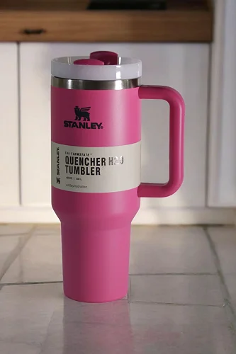 Stanley Cup X LoveShackFancy Tumbler 40 Oz  Quencher &amp;#8211; Everblooming Rosettes