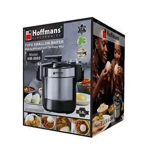 Commercial/home Ugali and Posho Maker - Silver, Black