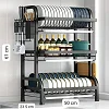 3 Layer Dish Drainer - Multicolor