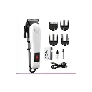 Hair Shaving Machine, Hair Clipper- Black , White