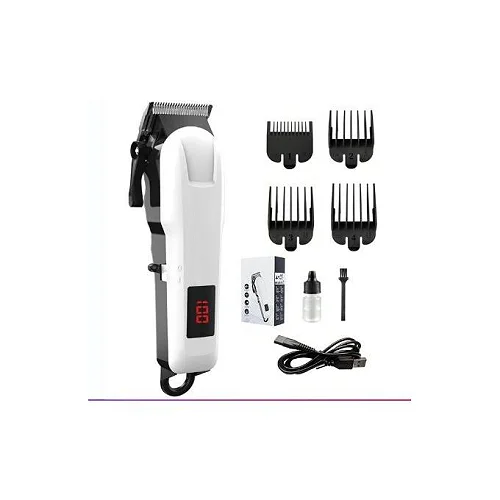 Hair Shaving Machine, Hair Clipper- Black , White