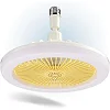 LED Fan light With Remote Control, Lamp With Fan White