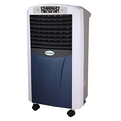 Sonashi Air Cooler 7 Liters Water Tank, 2 Ice Boxes, 3 Wind Speeds - White