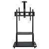 Movable TV Mount- Conference TV Mount Suitable For 25 Inch To 75 Inch- Best Quality- Black