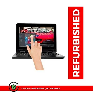 Refurbished Yoga 11.6"Touch Screen,Intel Celeron Quad Core,128GB SSD, 4GB RAM Mini- Black
