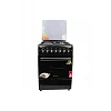 Blueflame 60by60cm 3 gas burners, 1 Electric Gas Cooker with electric oven Stainless steel