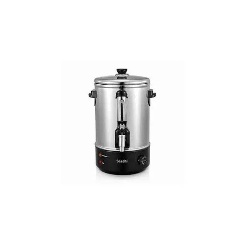 Saachi 10L Electric Water Boiler, Stainless Steel With Tap, Variable Temperature Control And Automatic Switch Off Built-in Dry Boil Protection External Water Gauge Non-drip Dispensing Tap Pilot Light Indicator Overheat Protection
