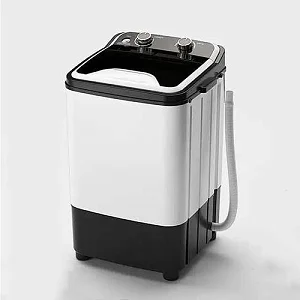 7.5kg Digiwave Portable Washing Machine With Shoe Washer- White