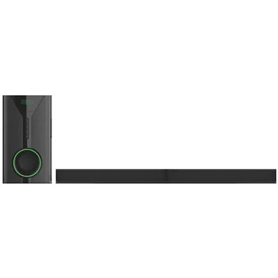 Global Star GS-5502 2.1 Channel Sound Bar – Bluetooth, USB &amp; FM Radio System (Black)