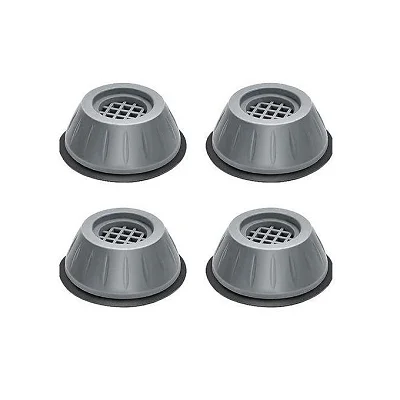 Refrigerator Stand, Washing Machine Pads, Anti Vibration Pads, Furniture Base Stand, Fridge Stands - Grey ,Black