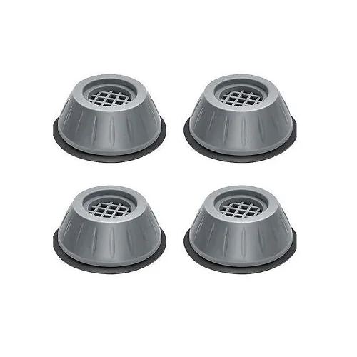 Refrigerator Stand, Washing Machine Pads, Anti Vibration Pads, Furniture Base Stand, Fridge Stands - Grey ,Black