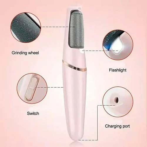 Flawless Rechargeable Electric Foot File Callus Remover Pedicure Machine