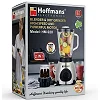 1.5L Hoffmans 2 In 1 Ice Crushing Powerful Glass Jar Blender - Silver