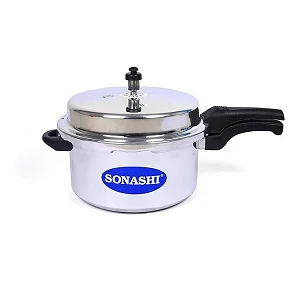 3L Sonashi Pressure Cooker - Silver
