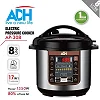 8 Litres ADH 17-in-1 Multipurpose Electric Pressure Cooker - Black