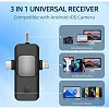 Double Wireless Lavalier Microphone For iPhone/Android Phones