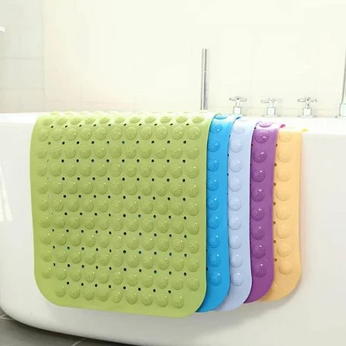 Water Proof Suction Toilet Door Mat-Mulicolored