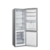 Chiq 340L Defrost Bottom freezer Refrigerator With Water Dispenser Gray